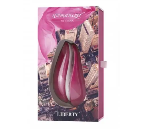 Бесконтактный стимулятор клитора Womanizer Liberty Red Wine