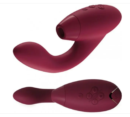 Инновационный Бесконтактный Стимулятор Womanizer Duo Bordeaux
