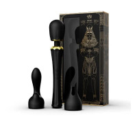 Вібратор мікрофон із насадками Zalo Kyro Wand Obsidian Black
