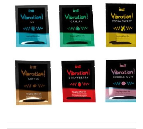 Набор пробников жидкого вибратора Intt Vibration Six Flavor Mix (12 по 5 мл)