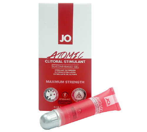 Возбуждающий гель для клитора System JO ATOMIC WARMING (10 мл) разогревающий