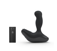 Массажер простаты Nexus Revo Stealth с вращающейся головкой и пультом ДУ, макс диаметр 3,2см