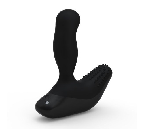 Массажер простаты Nexus Revo Stealth с вращающейся головкой и пультом ДУ, макс диаметр 3,2см