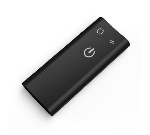 Массажер простаты Nexus Revo Stealth с вращающейся головкой и пультом ДУ, макс диаметр 3,2см