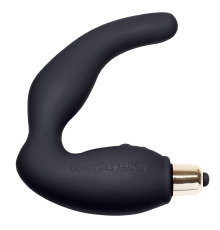 Вибромассажер простаты Rocks Off Naughty-Boy Black, массаж промежности, макс диаметр 3,5см