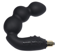 Вибромассажер простаты Rocks Off Big-Boy Black, массаж промежности, макс. диаметр 4,5 см
