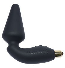Вибропробка Rocks Off Butt-Boy Black со стимуляцией промежности