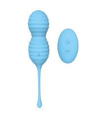 Вагинальные шарики с дистанционным пультом DREAM TOYS BEEHIVE BLUE