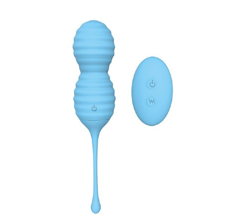 Вагинальные шарики с дистанционным пультом DREAM TOYS BEEHIVE BLUE