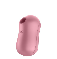 Вакуумный стимулятор с вибрацией Satisfyer Cotton Candy Light Red
