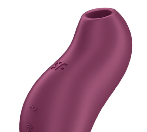 Вакуумный клиторальный стимулятор с вибрацией Satisfyer Pocket Pro 1 Purple
