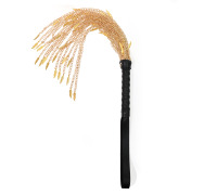 Золотий флогер з ципями.