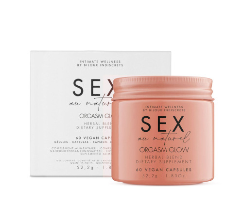 Натуральна харчова добавка для підвищення лібідо Bijoux Indiscrets Sex au Naturel — Orgasm Glow