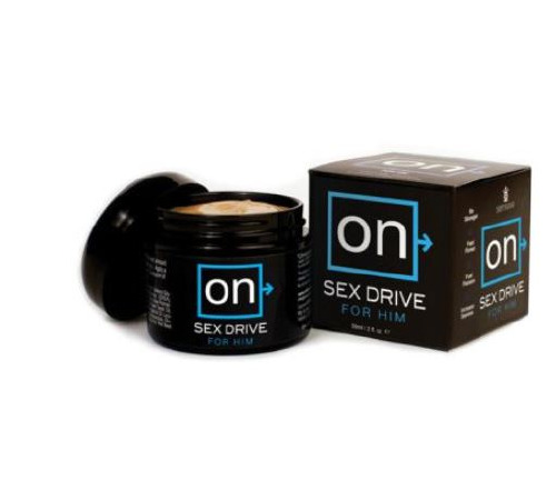 Крем для повышения либидо у мужчин Sensuva ON Sex Drive for Him (50 мл) с натуральными экстрактами