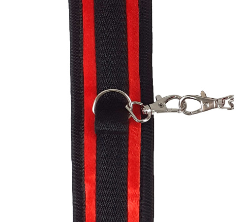 Поножи BDSM MidNight красные