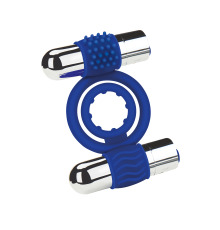 Эрекционное кольцо с вибрацией ZOLO DUO VIBRATING C-RING