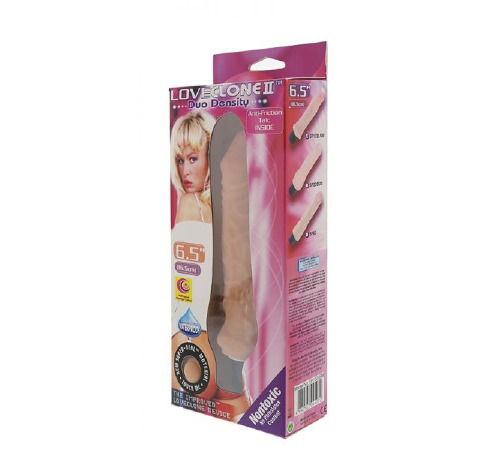NMC - Вібромасажер LOVECLONE II 6.5DUO DENSITY MS WP VIBR (T110735)