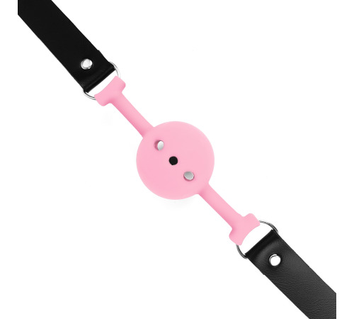 Воздухопроницаемый кляп NeDlyaSkuki Gag Ball Розовый