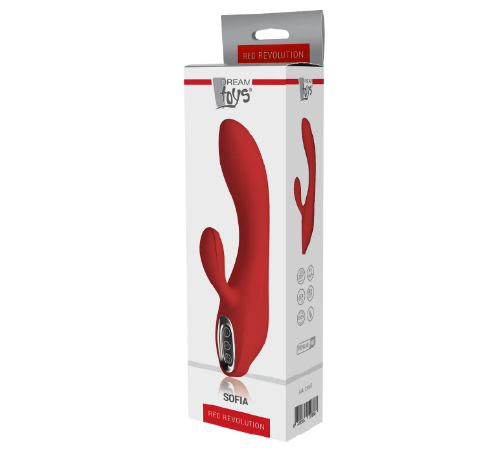 DT21853 Двойной вибратор Dream Toys RED REVOLUTION SOFIA