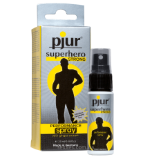 Пролонгирующий спрей pjur Superhero Strong Spray 20 ml, с экстрактом имбиря, впитывается в кожу