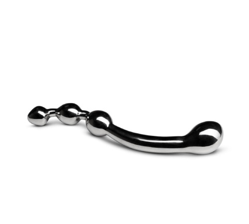 Анально-вагінальний стимулятор Sinner Gear Unbendable – Multi-Stim Pleasure Wand Metal Anal Dildo