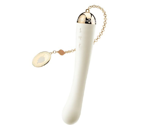 Вибратор для точки G с подключением к телефону ZALO Momoko Vanilla White