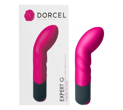 Вібратор Dorcel Expert G v2 Magenta для точки G