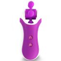 Стимулятор з імітацією оральних пестощів FeelzToys - Clitella Oral Clitoral Stimulator Purple