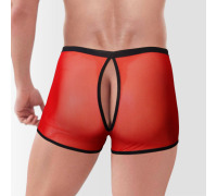 Мужские трусы с открытым доступом L-2XL, красные