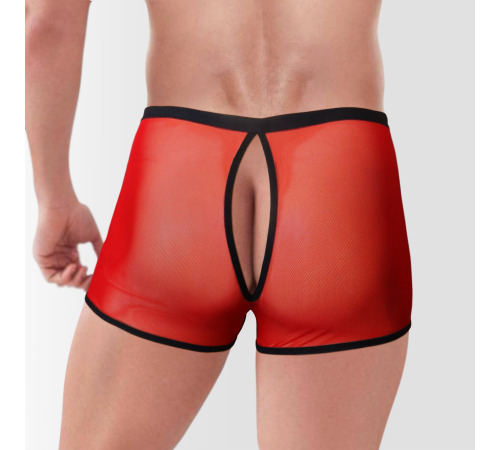 Мужские трусы с открытым доступом L-2XL, красные