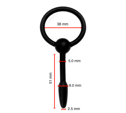 Силиконовый уретральный катетер №2