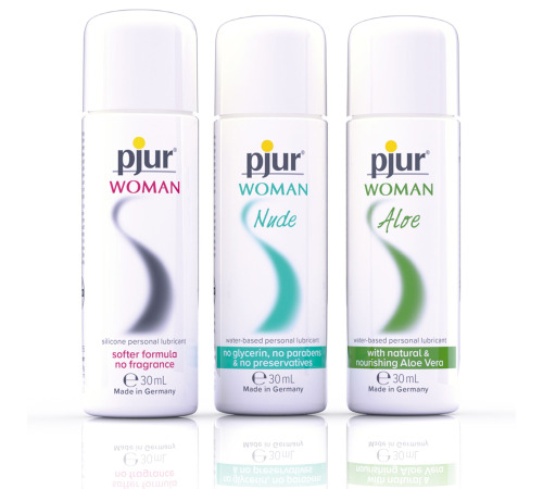 Набір мастил pjur Woman Selection - THIS ONE'S FOR YOU, 3 види мастил серії Woman