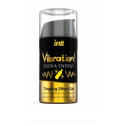 Жидкий вибратор Intt Vibration Vodka (15 мл), густой гель, очень вкусный, действует до 30 минут