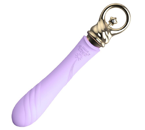 Вібратор для точки G із підігрівом Zalo Sweet Magic - Courage Fantasy Violet