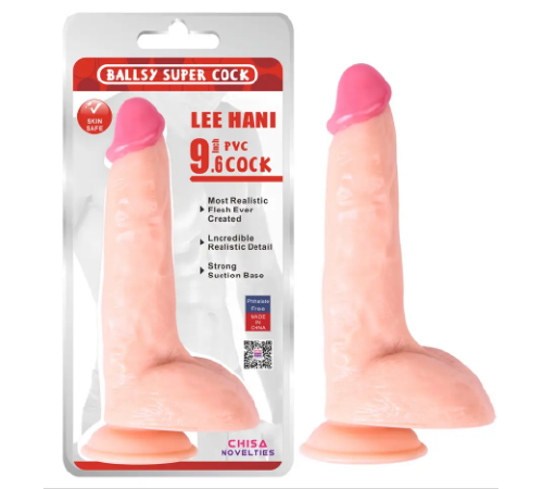 Фаллоимитатор на присоске Chisa Ballsy super cock Lee Hani 9.6