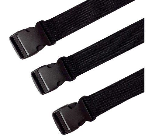 Ремни для бондажа Art of Sex - BDSM Black Night Simple