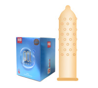 Ультратонкие презервативы Elasun с внешними точками (10шт) 