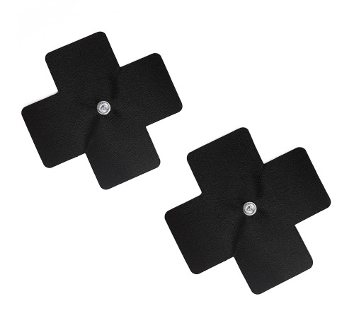 Сексуальные наклейки на грудь со стразом Art of Sex - Ruth pestis with Crystal Черный 