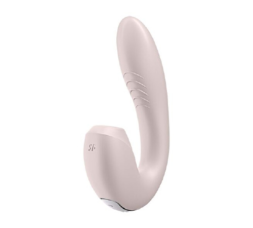 Вакуумный смарт вибратор Satisfyer Sunray Pink, 4 положение ствола
