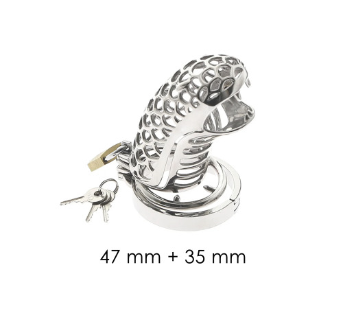 Пояс верности, металлический, Dragon, кольцо 47мм и 35мм