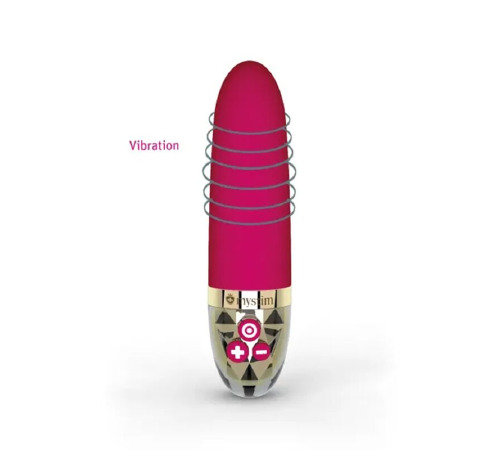 Вибратор Mystim Sleak Freak Pink, 8 режимов, внутренняя и внешняя стимуляция