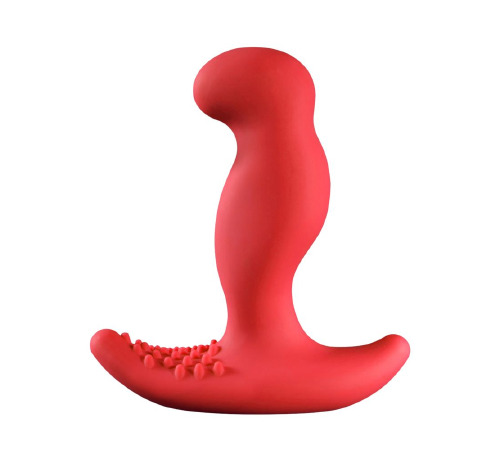 Массажер простаты с вибрацией Nexus G-Rider Plus Red, макс диаметр 3,8см, перезаряжаемый