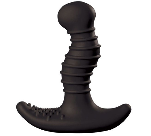 Массажер простаты с вибрацией Nexus Ridge Rider Plus Black, макс диаметр 3,7см, перезаряжаемый