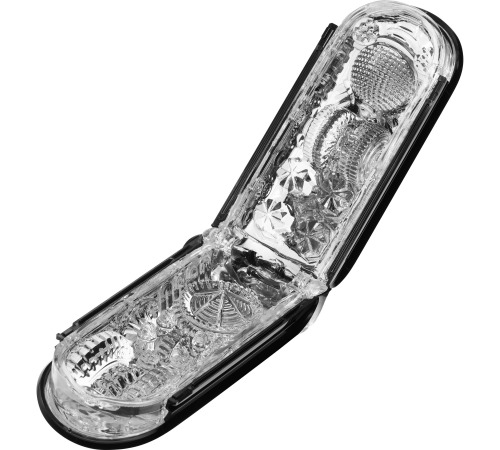 Мастурбатор Tenga Flip Zero Gravity Back, изменяемая интенсивность стимуляции, раскладной