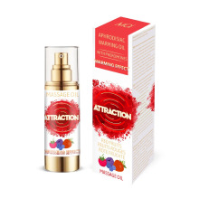 Розігрівальна масажна олія з феромонами MAI PHEROMON MASSAGE OIL — RED FRUITS (30 мл)