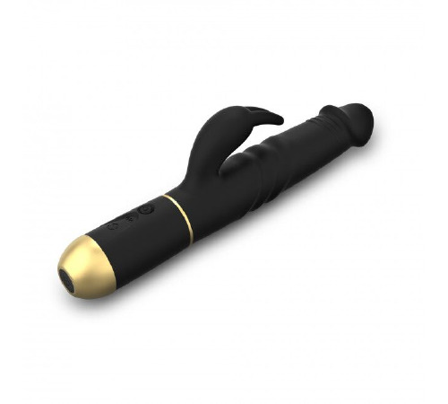 Вібратор Dorcel Furious Rabbit 2.0 зі зворотно-поступальними рухами головки, перезаряджуваний