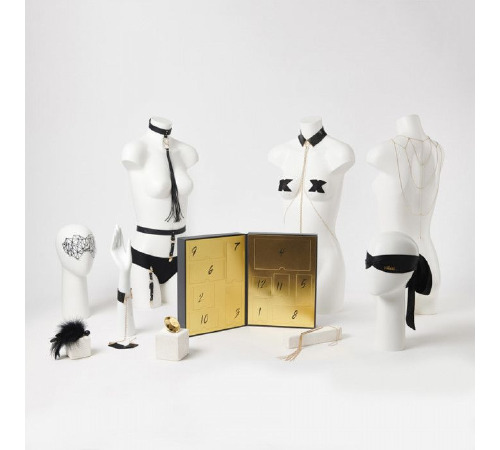 Подарочный меганабор Bijoux Indiscrets - 12 SEXY DAYS: 12 сюрпризов в виде игрушек и аксессуаров