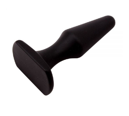 Анальна пробка 10см / 4см chisa Black Mont soft touch