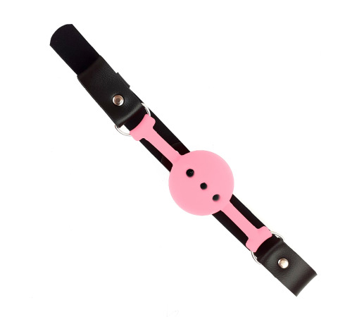 Воздухопроницаемый кляп NeDlyaSkuki Gag Ball Розовый