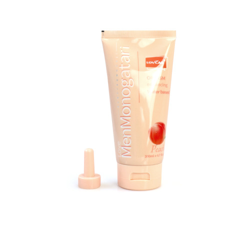 Анальная смазка на водной основе Monogatari с ароматом персика, 200 мл